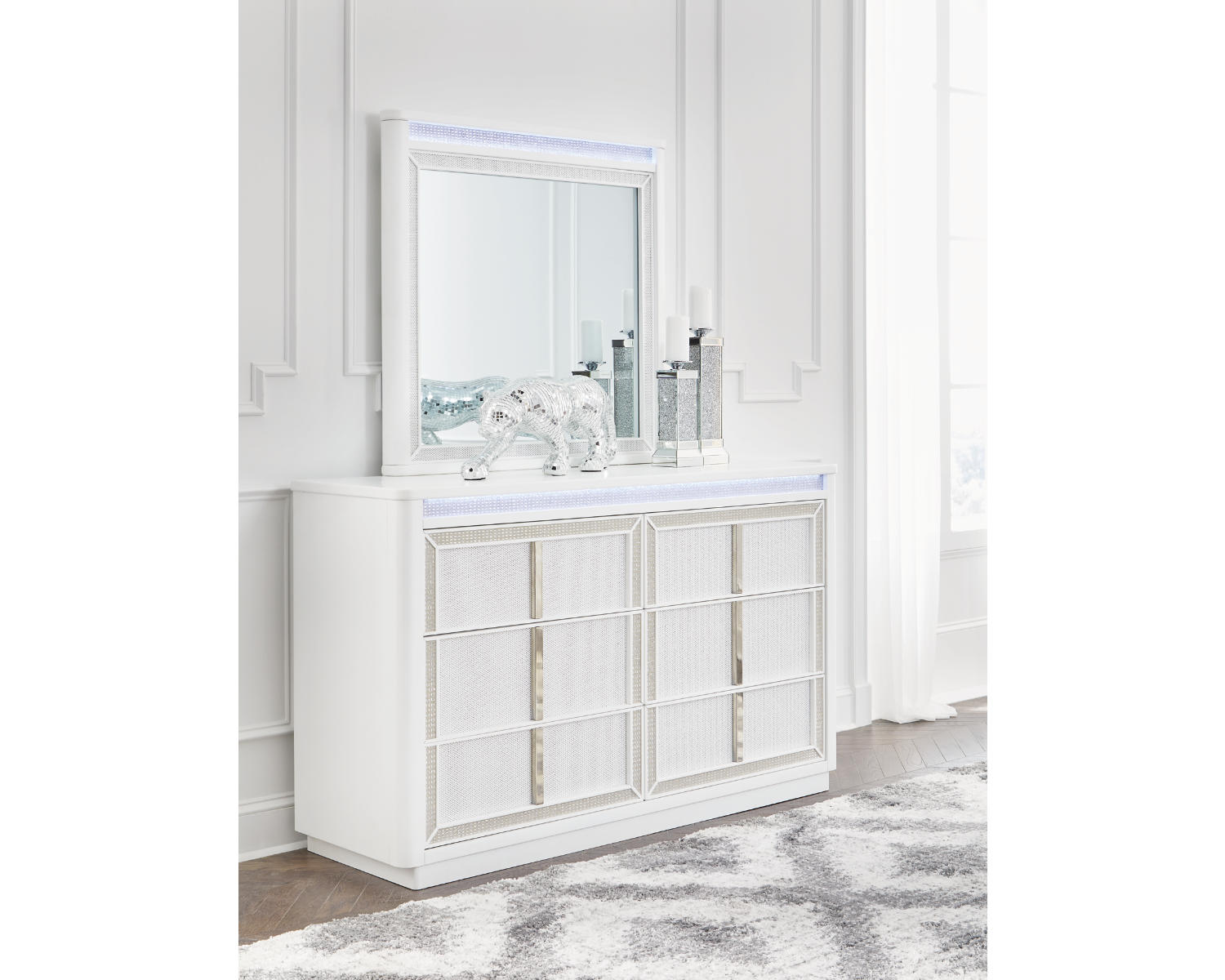 Chalanna Dresser and Mirror
