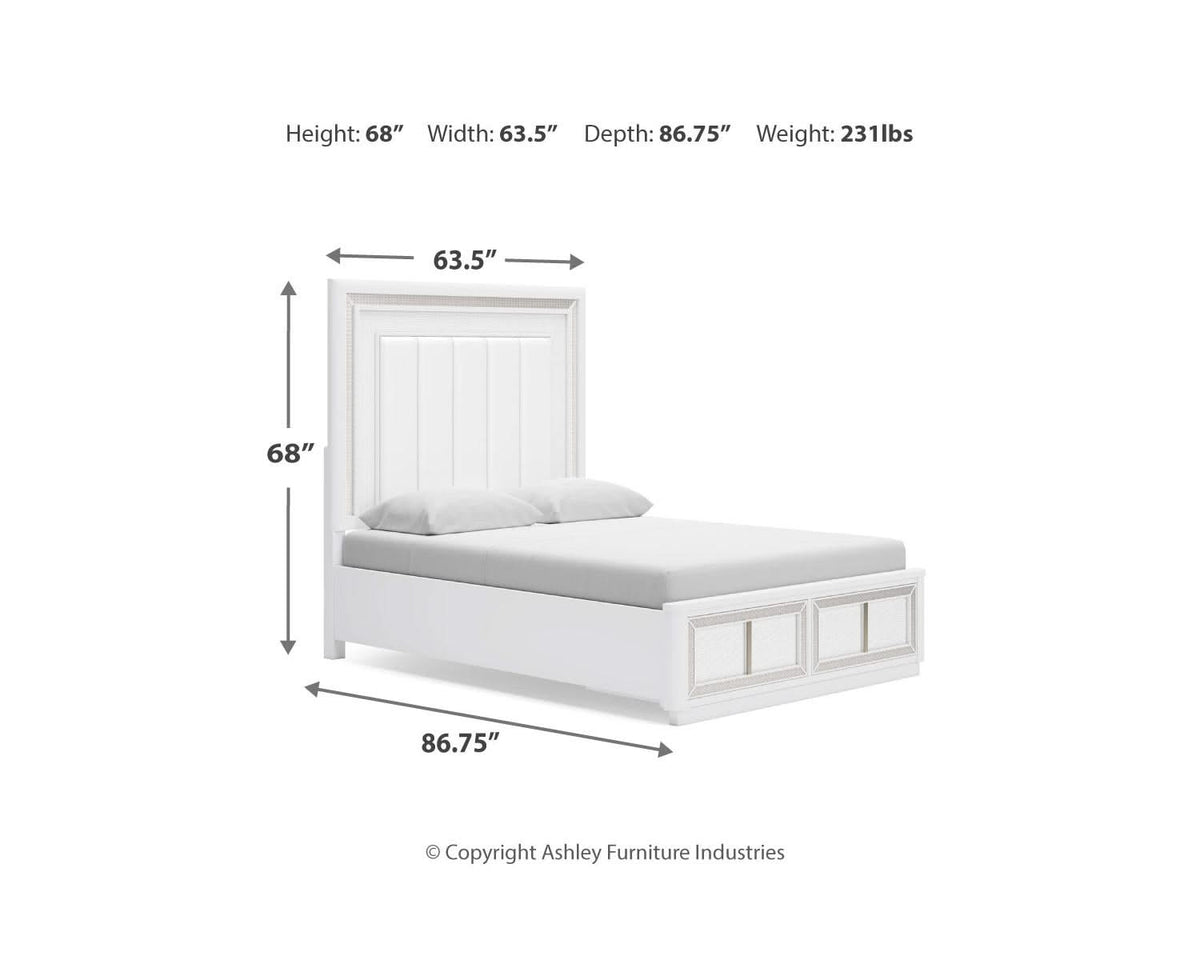Chalanna Queen Upholstered Storage Bed