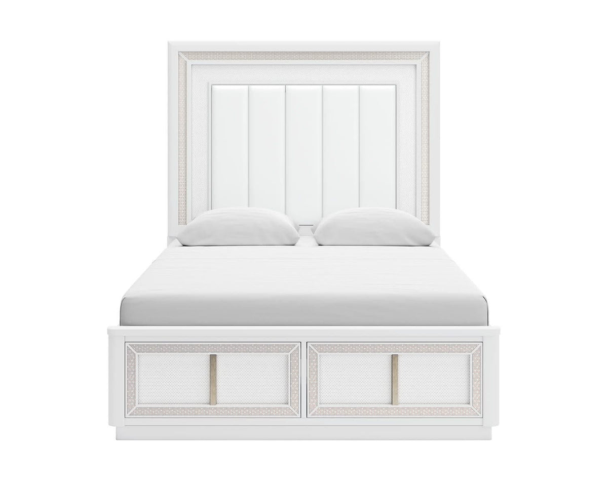 Chalanna Queen Upholstered Storage Bed