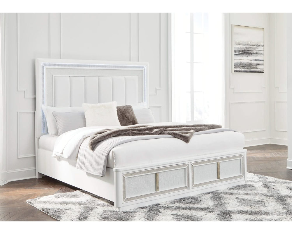 Chalanna King Upholstered Storage Bed