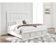Cama tapizada Chalanna California King con almacenaje