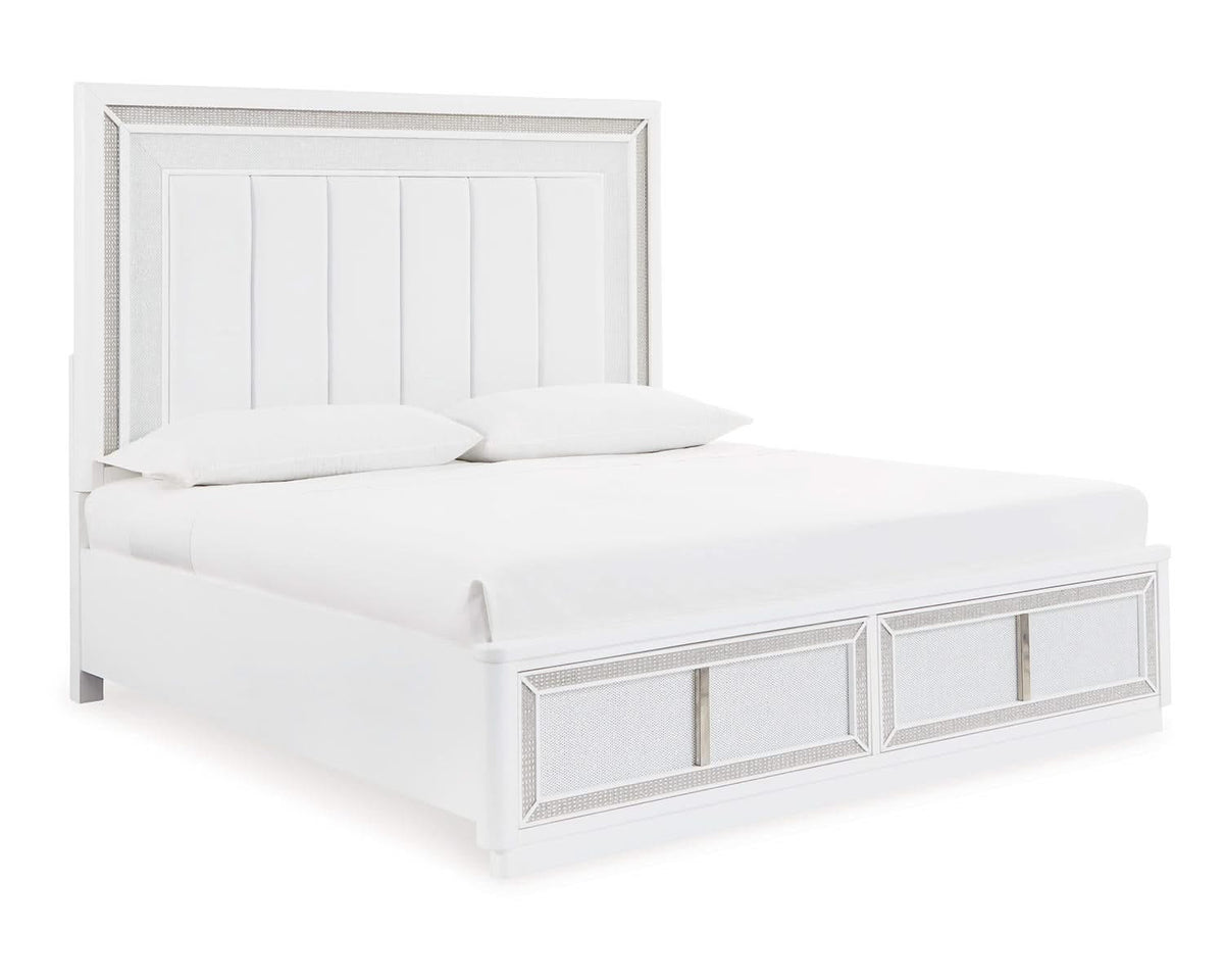Chalanna King Upholstered Storage Bed