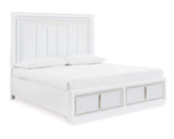 Chalanna King Upholstered Storage Bed