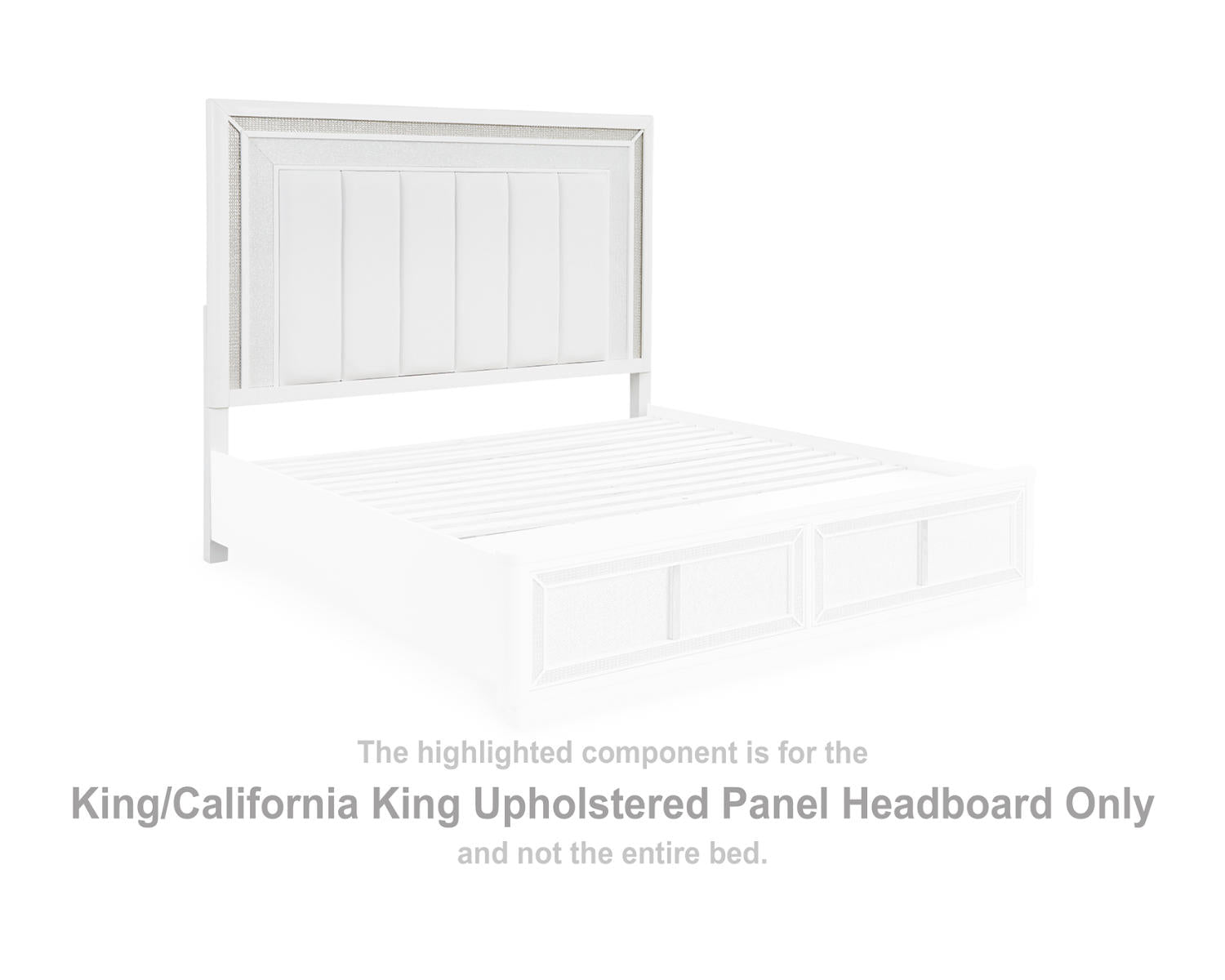 Chalanna King/California King Upholstered Panel Headboard