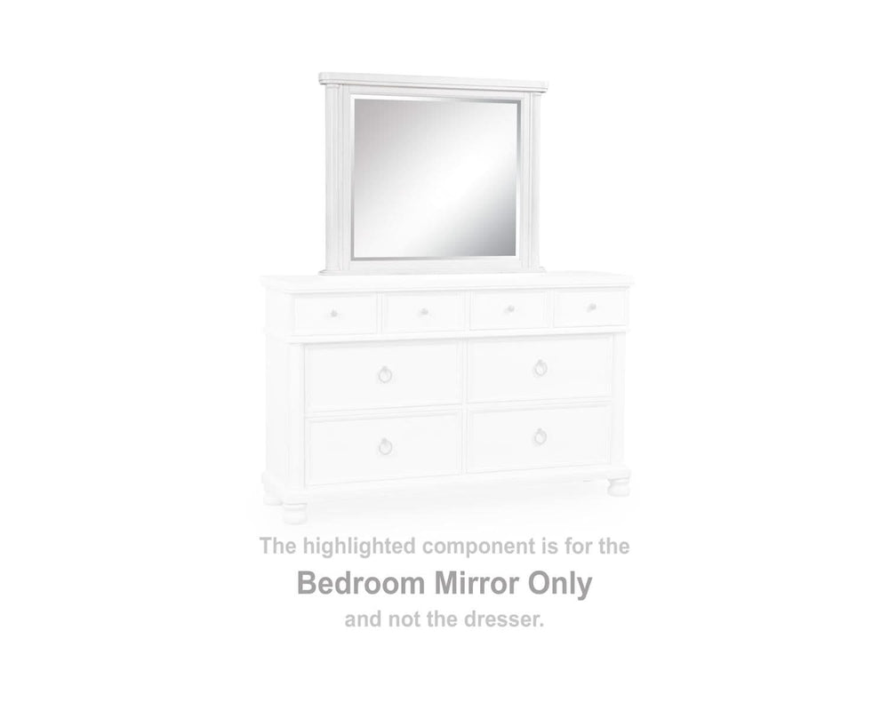 Espejo de dormitorio de Rowlenstown
