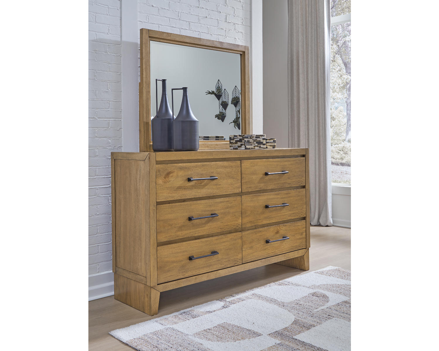 Sherbana Dresser and Mirror