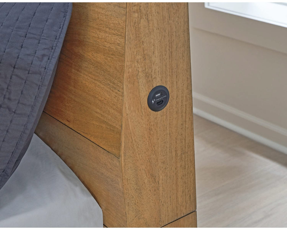 Sherbana California King Panel Bed