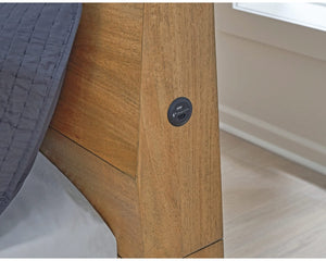 Sherbana California King Panel Bed