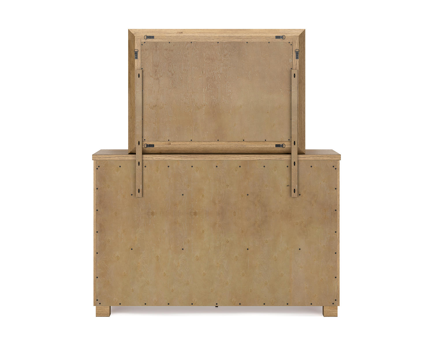 Galliden King Panel Bed, Dresser and Mirror