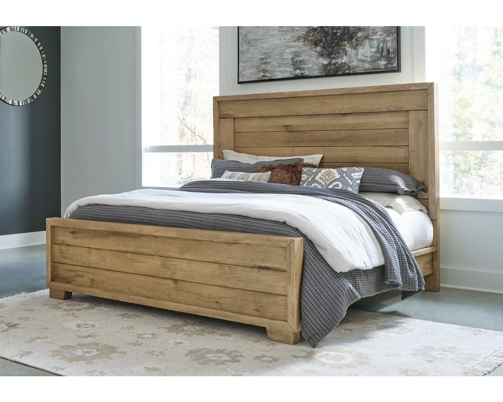 Cama con paneles Galliden California King