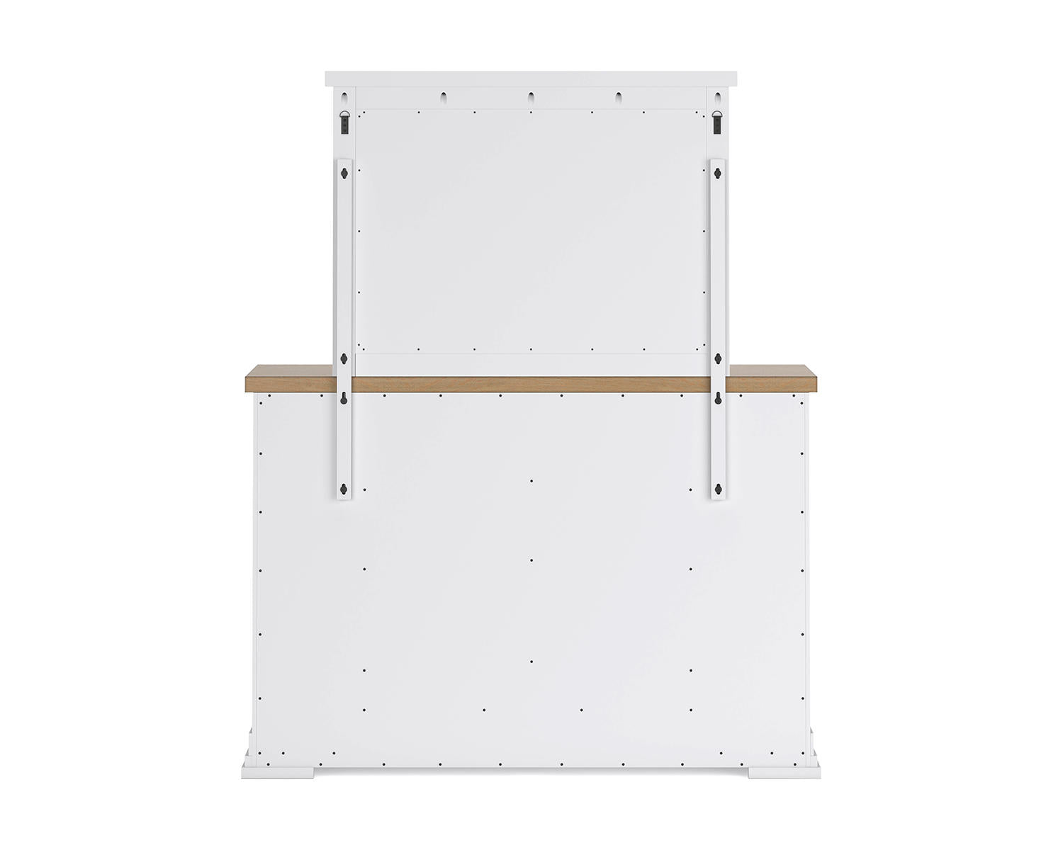 Ashbryn King Panel Storage Bed, Dresser, Mirror and Nightstand