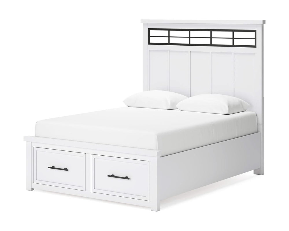 Ashbryn Queen Panel Storage Bed