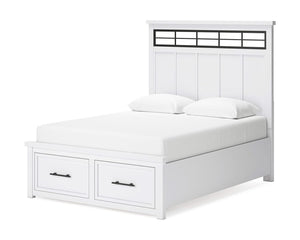 Ashbryn Queen Panel Storage Bed