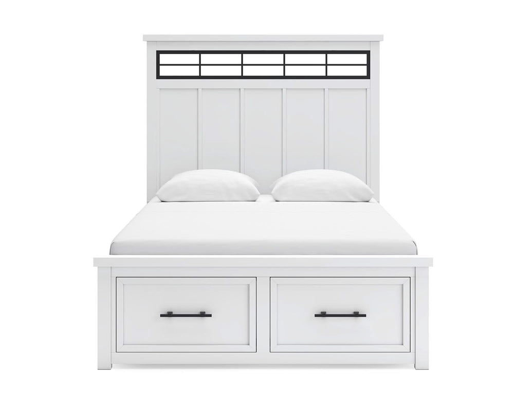 Ashbryn Queen Panel Storage Bed