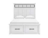 Ashbryn Queen Panel Storage Bed