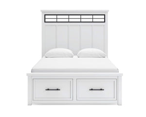 Ashbryn Queen Panel Storage Bed