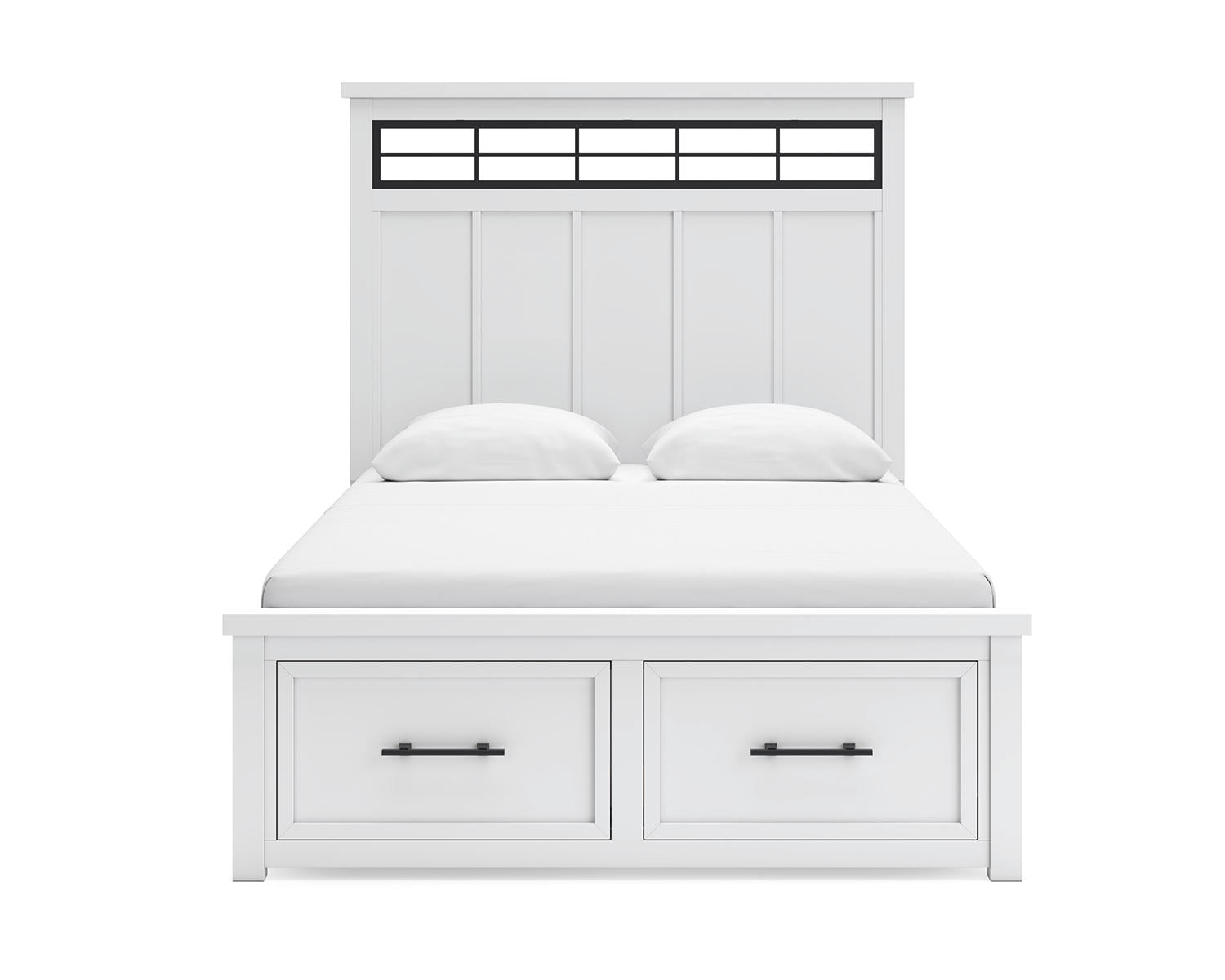 Ashbryn Queen Storage Bed, Dresser, Mirror and Nightstand