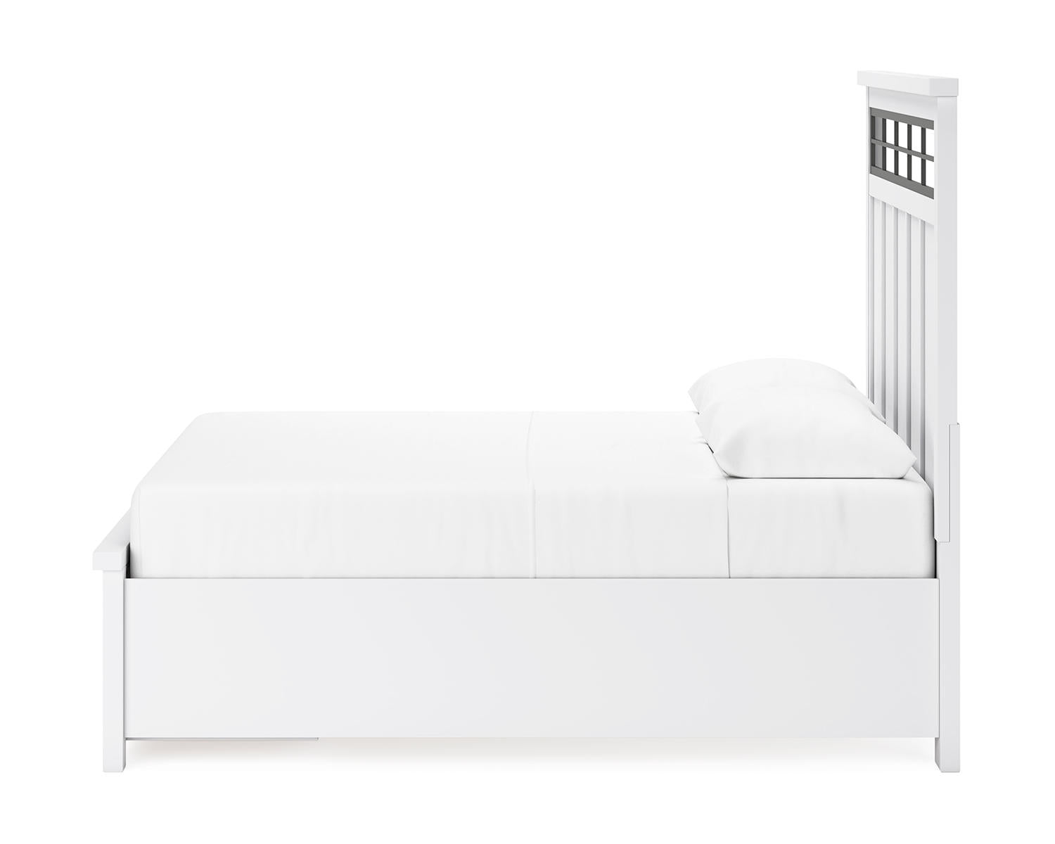 Ashbryn Queen Panel Storage Bed, Dresser and Mirror