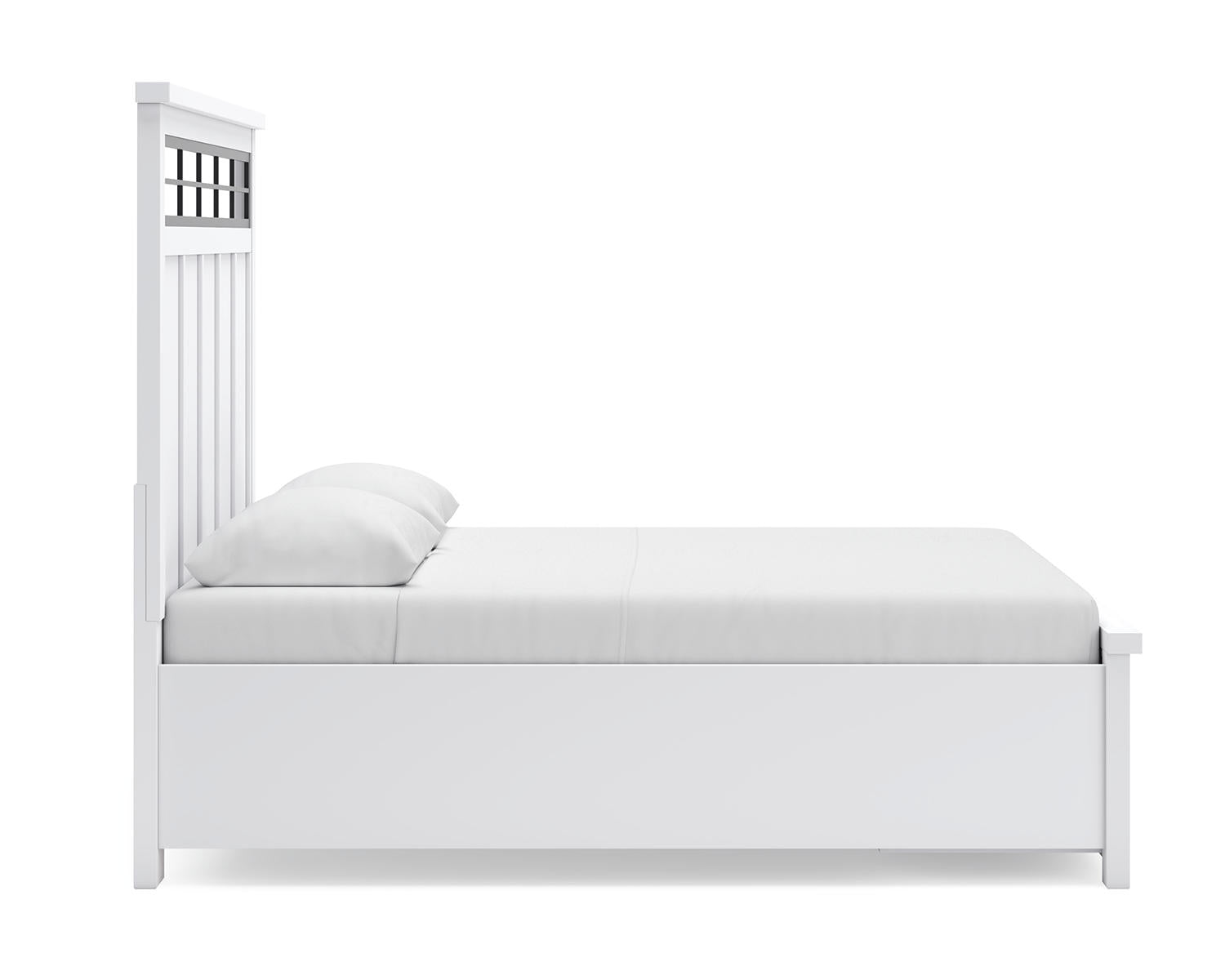 Ashbryn Queen Panel Storage Bed, Dresser and Mirror