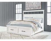 Ashbryn California King Panel Storage Bed