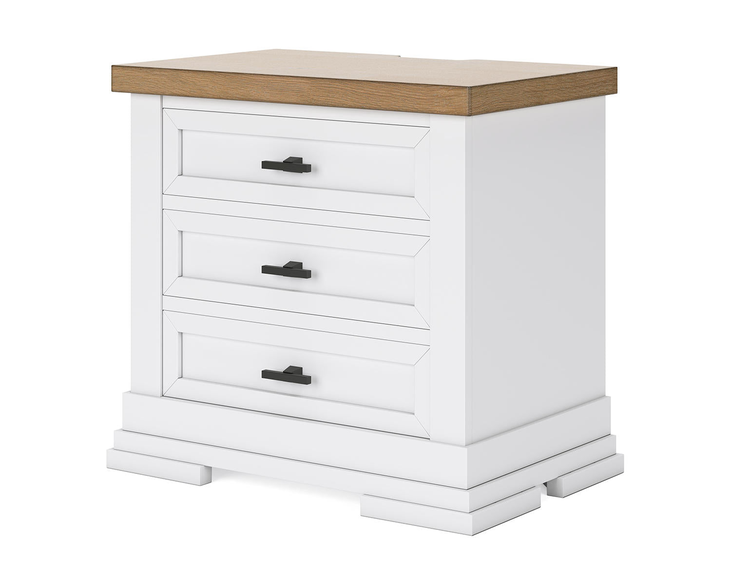 Ashbryn King Panel Bed, Dresser, Mirror and 2 Nightstands