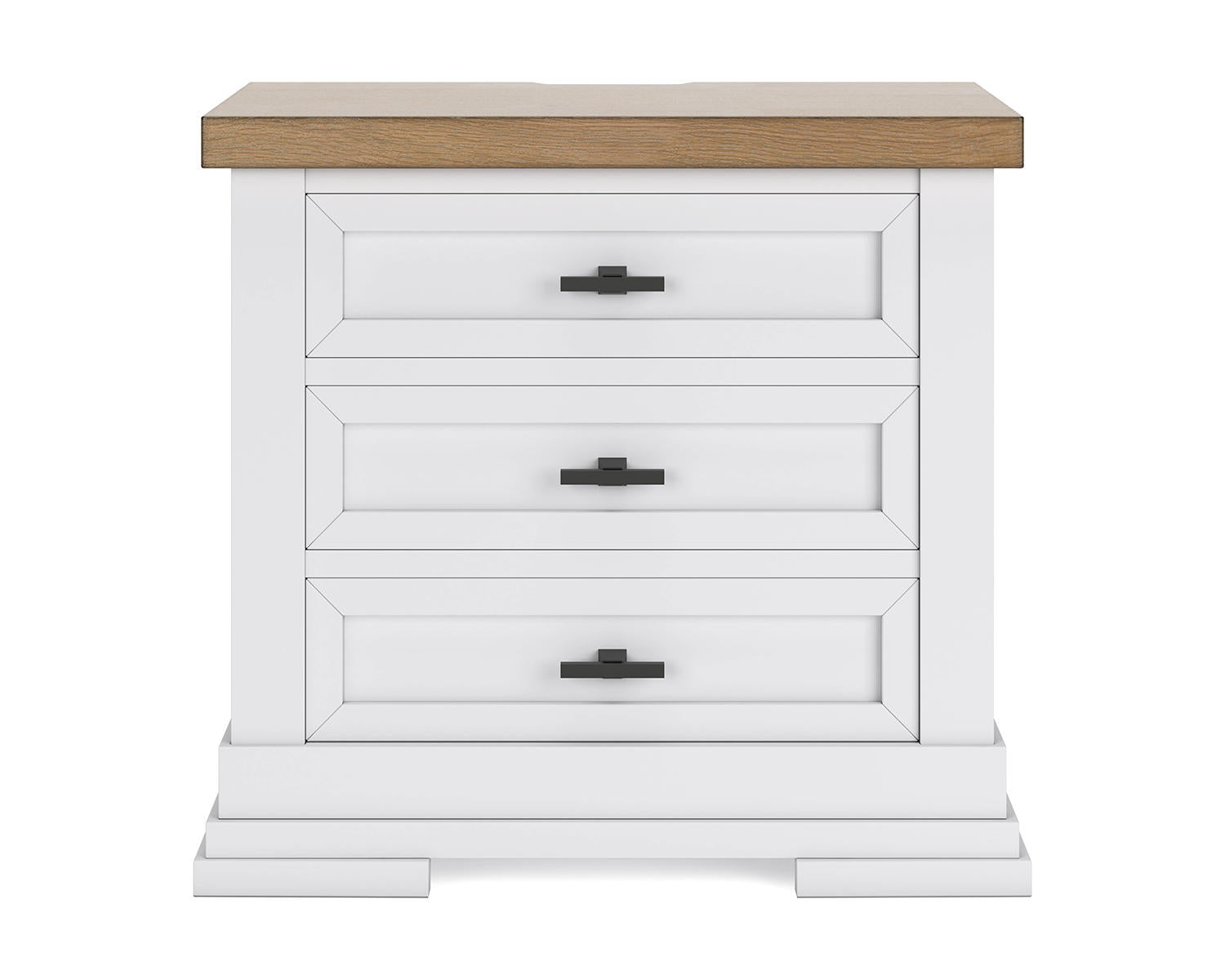 Ashbryn King Panel Bed, Dresser, Mirror and 2 Nightstands