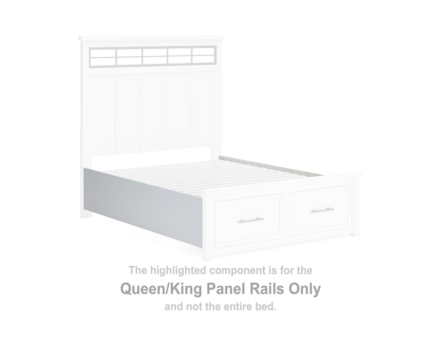 Ashbryn Queen/King Panel Rails