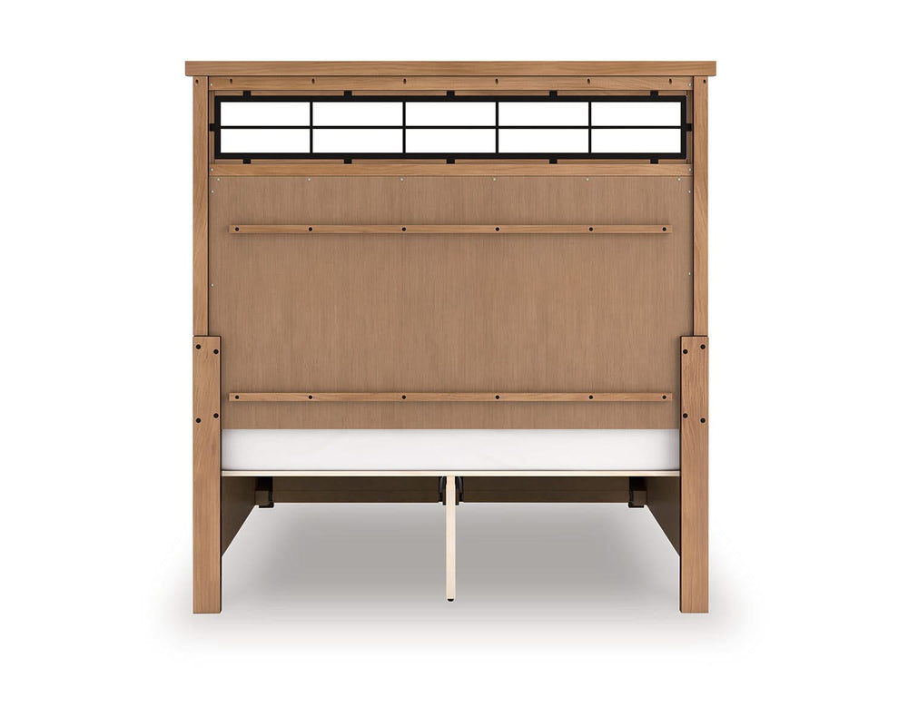 Cama Queen Taffenbrook con almacenamiento y paneles