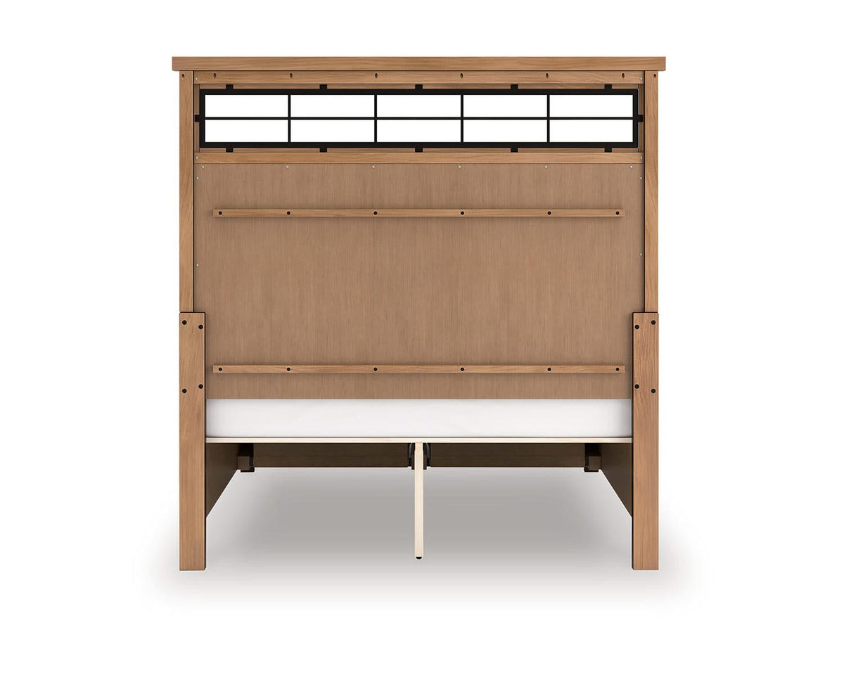 Cama Queen Taffenbrook con almacenamiento y paneles