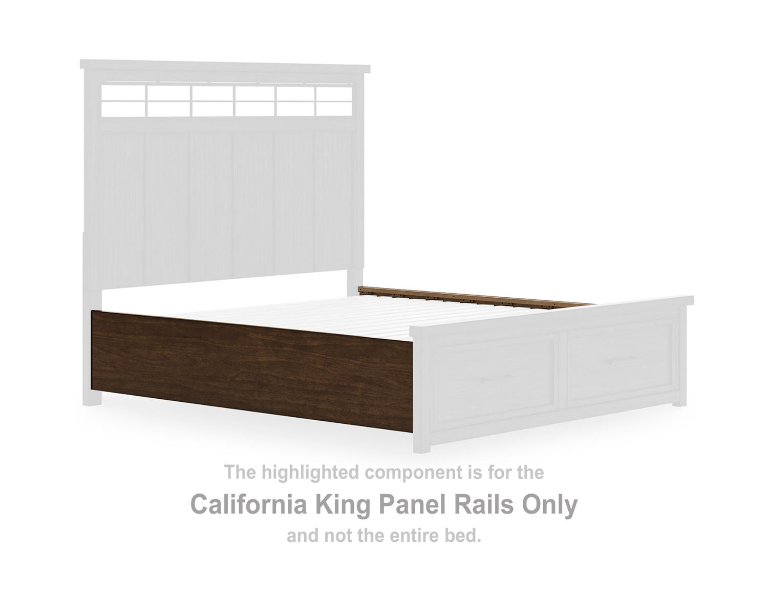 Taffenbrook California King Panel Rails