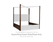 Dilenno Queen/King Poster Rails/Posts