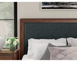 Dilenno California King Upholstered Panel Bed