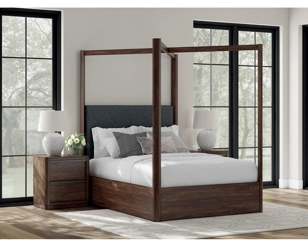 Cama con dosel Dilenno Queen