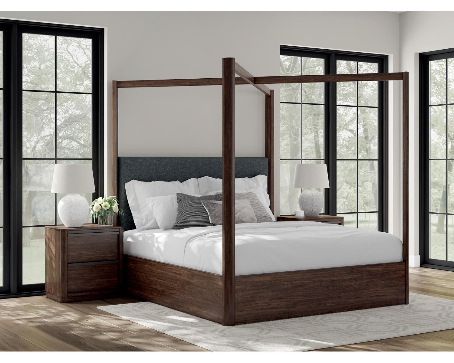 Dilenno California King Canopy Bed