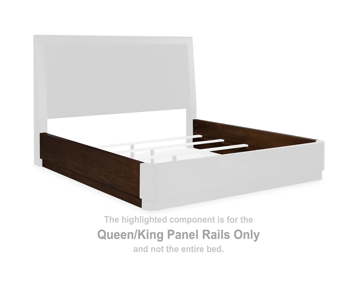 Dilenno Queen/King Panel Rails