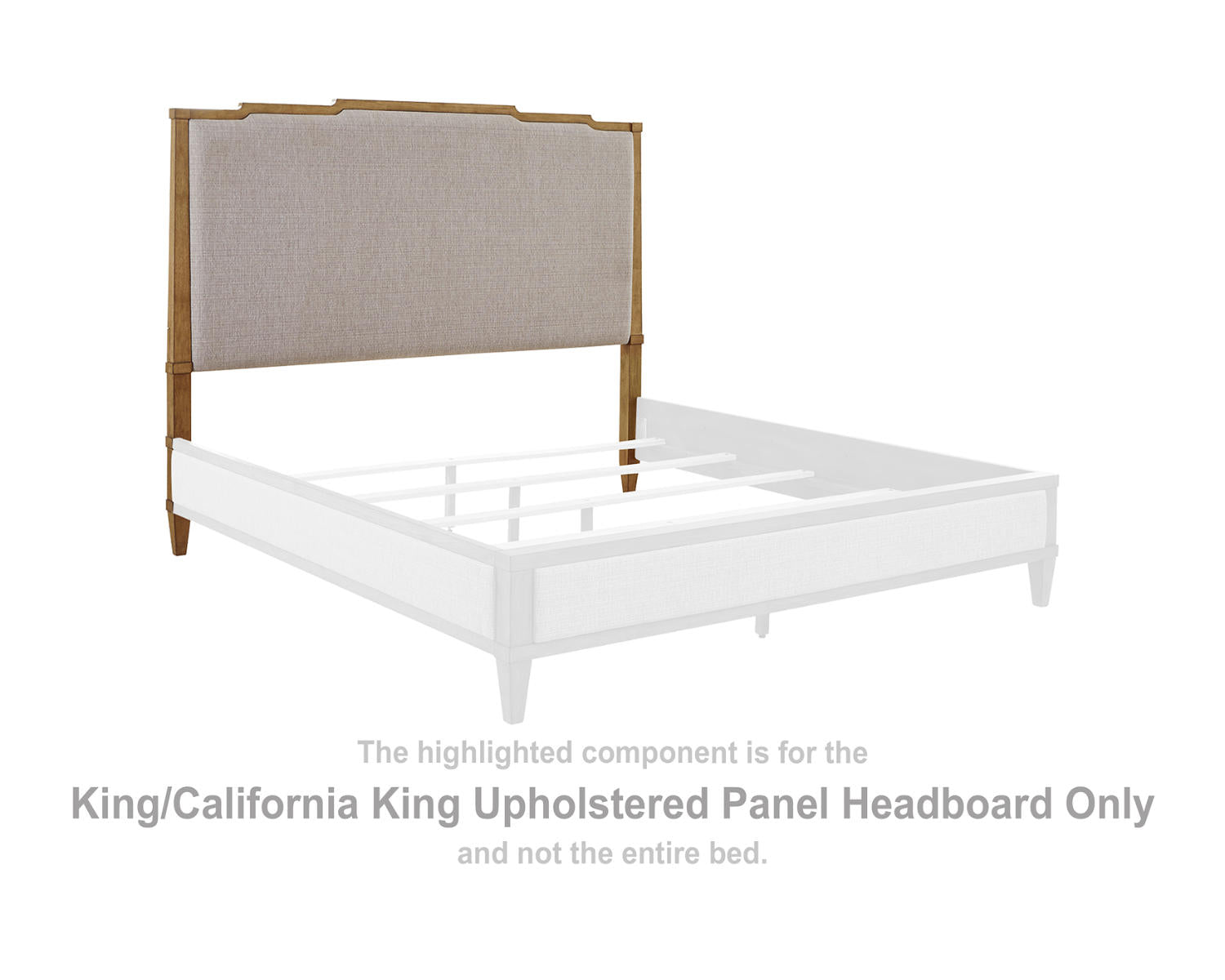Sharlance King/California King Upholstered Panel Headboard