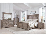Blairhurst California King Panel Bed, Dresser and Mirror