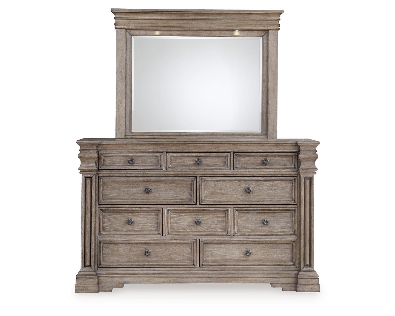 Blairhurst King Panel Bed, Dresser, Mirror and Nightstand