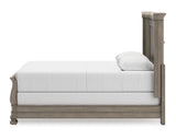Cama tipo trineo Lexorne Queen