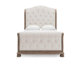 Cama de trineo tapizada Queen Ardenfield