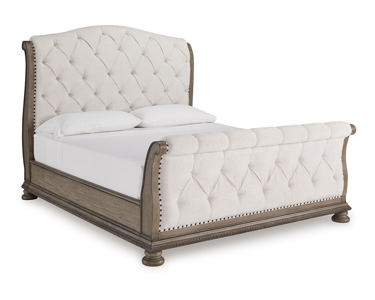 Ardenfield King Upholstered Sleigh Bed