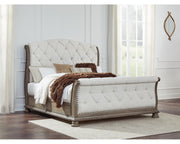 Ardenfield King Upholstered Sleigh Bed