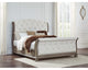 Ardenfield King Upholstered Sleigh Bed