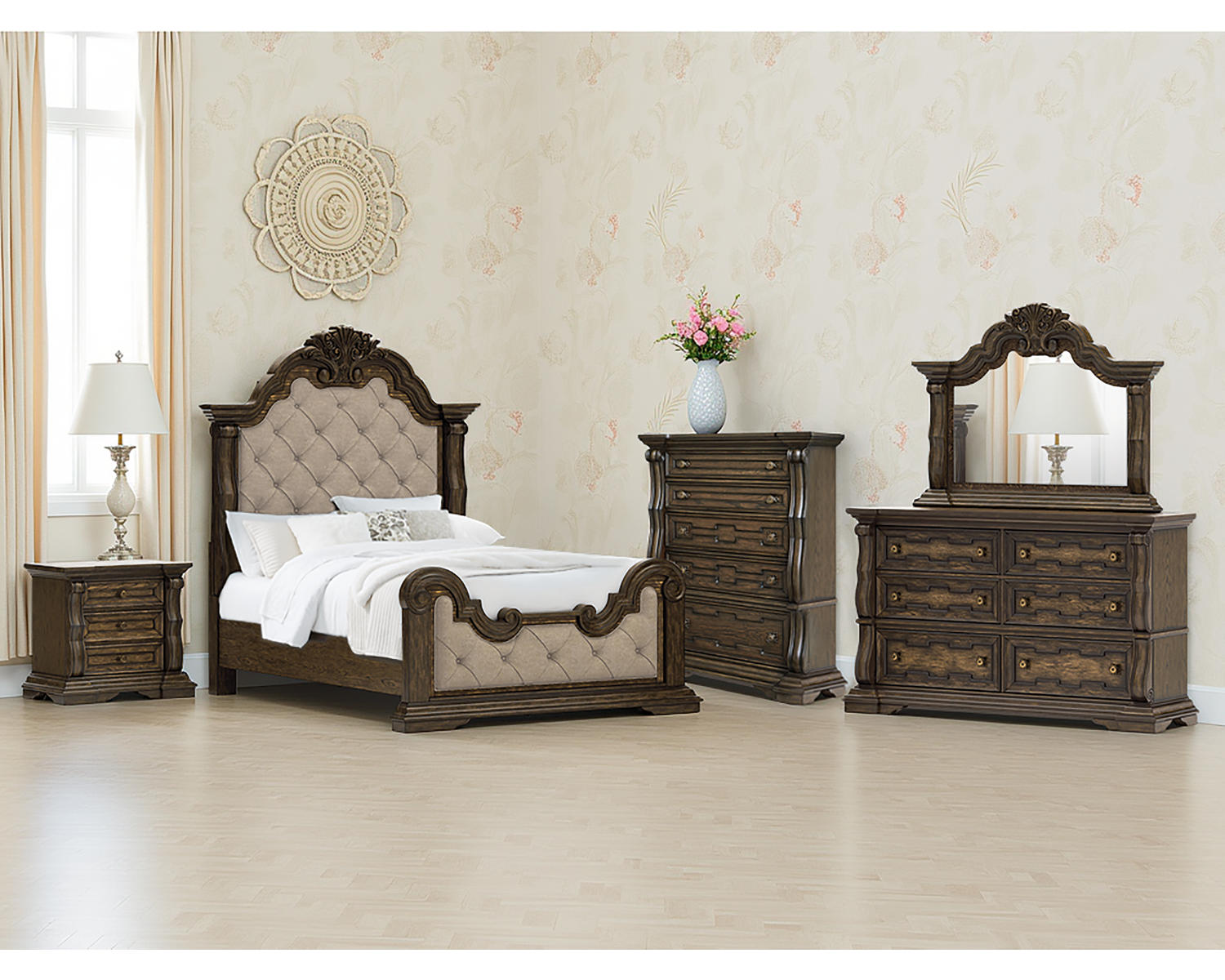 Maylee Queen Upholstered Bed