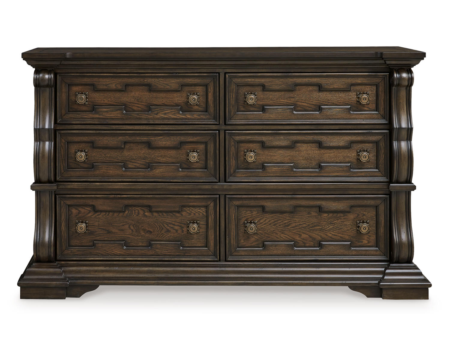 Maylee Queen Upholstered Bed, Dresser, Chest and Nightstand