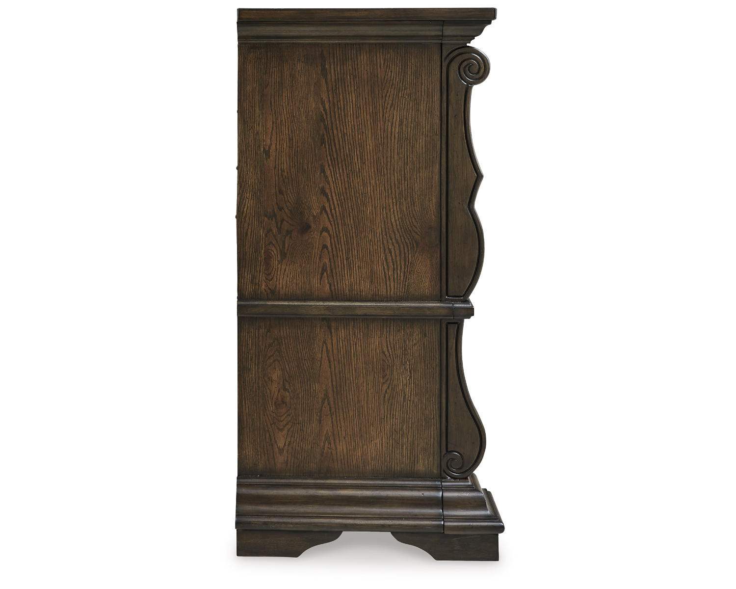 Maylee Queen Upholstered Bed, Dresser, Chest and Nightstand