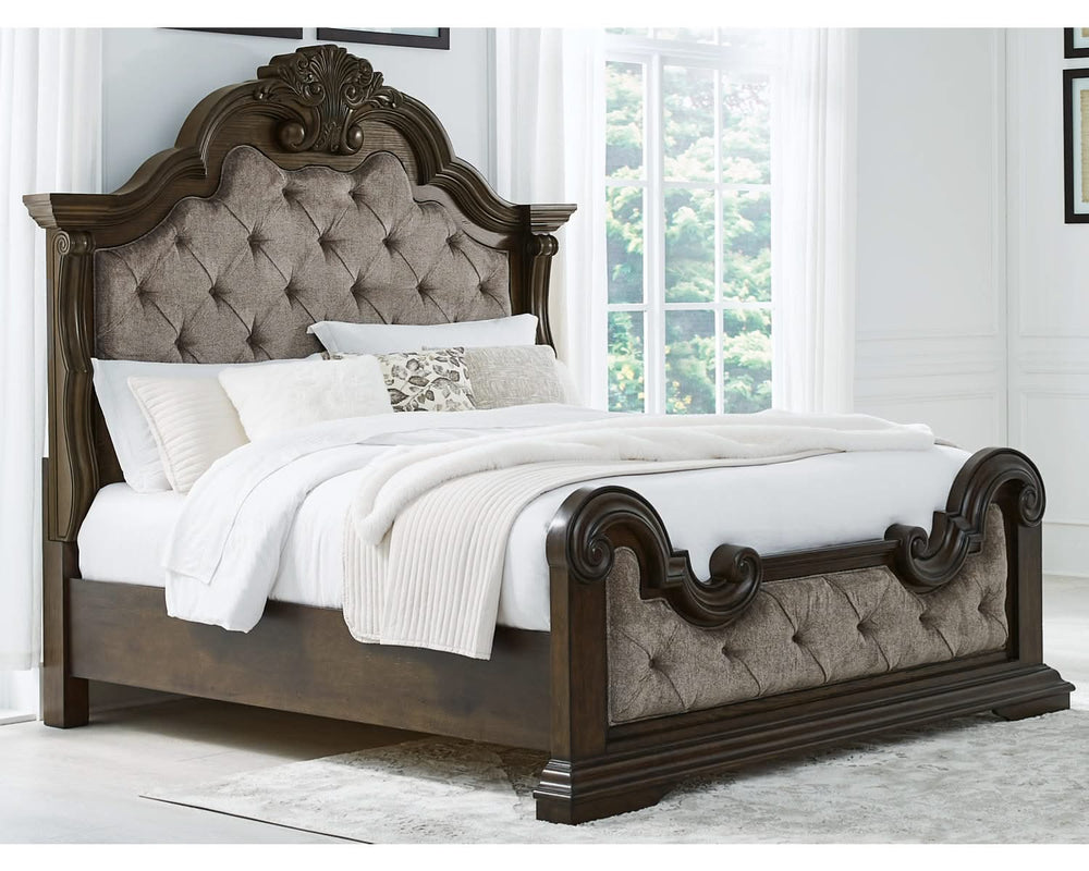 Cama tapizada Maylee King
