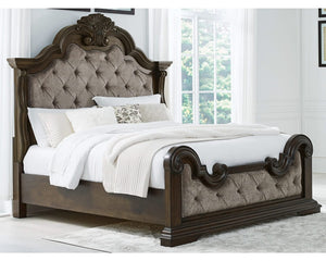 Cama tapizada Maylee King