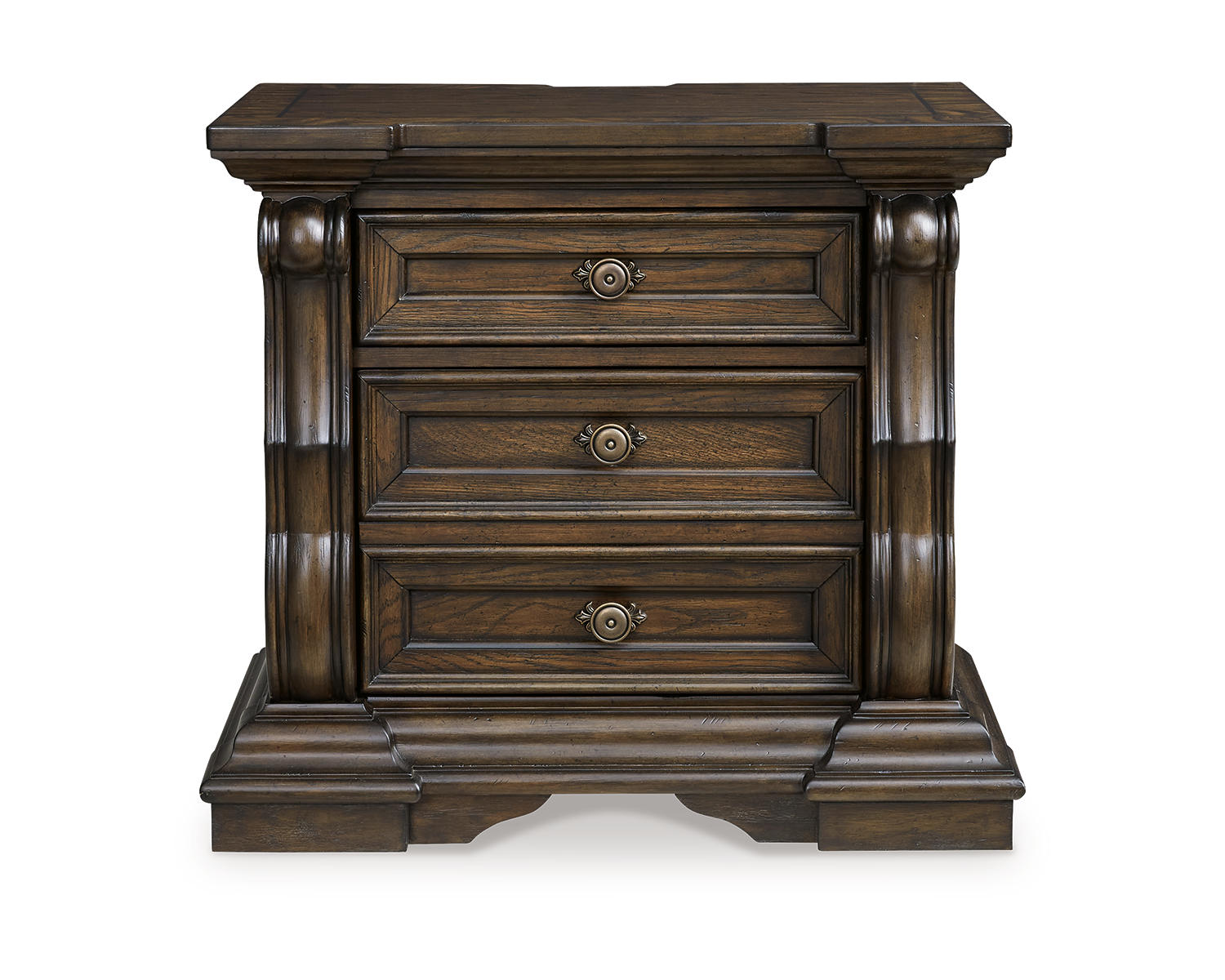 Maylee King Upholstered Bed, Dresser, Mirror and 2 Nightstands