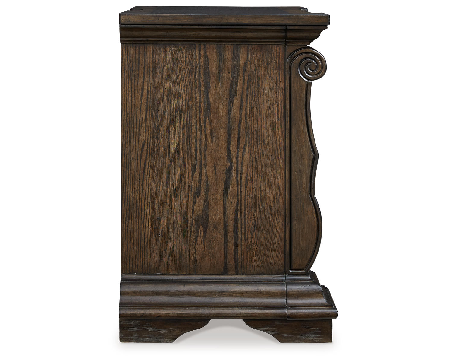 Maylee King Upholstered Bed, Dresser, Mirror and 2 Nightstands